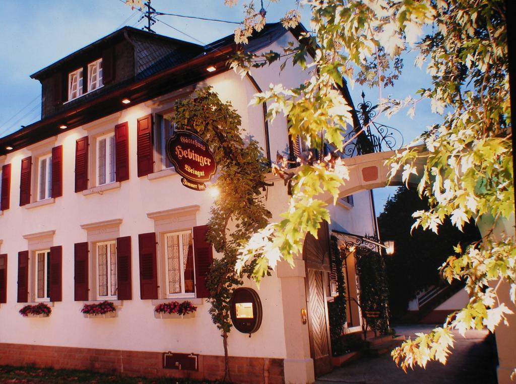 Gaestehaus Hebinger Am Schlosspark Deidesheim Luaran gambar